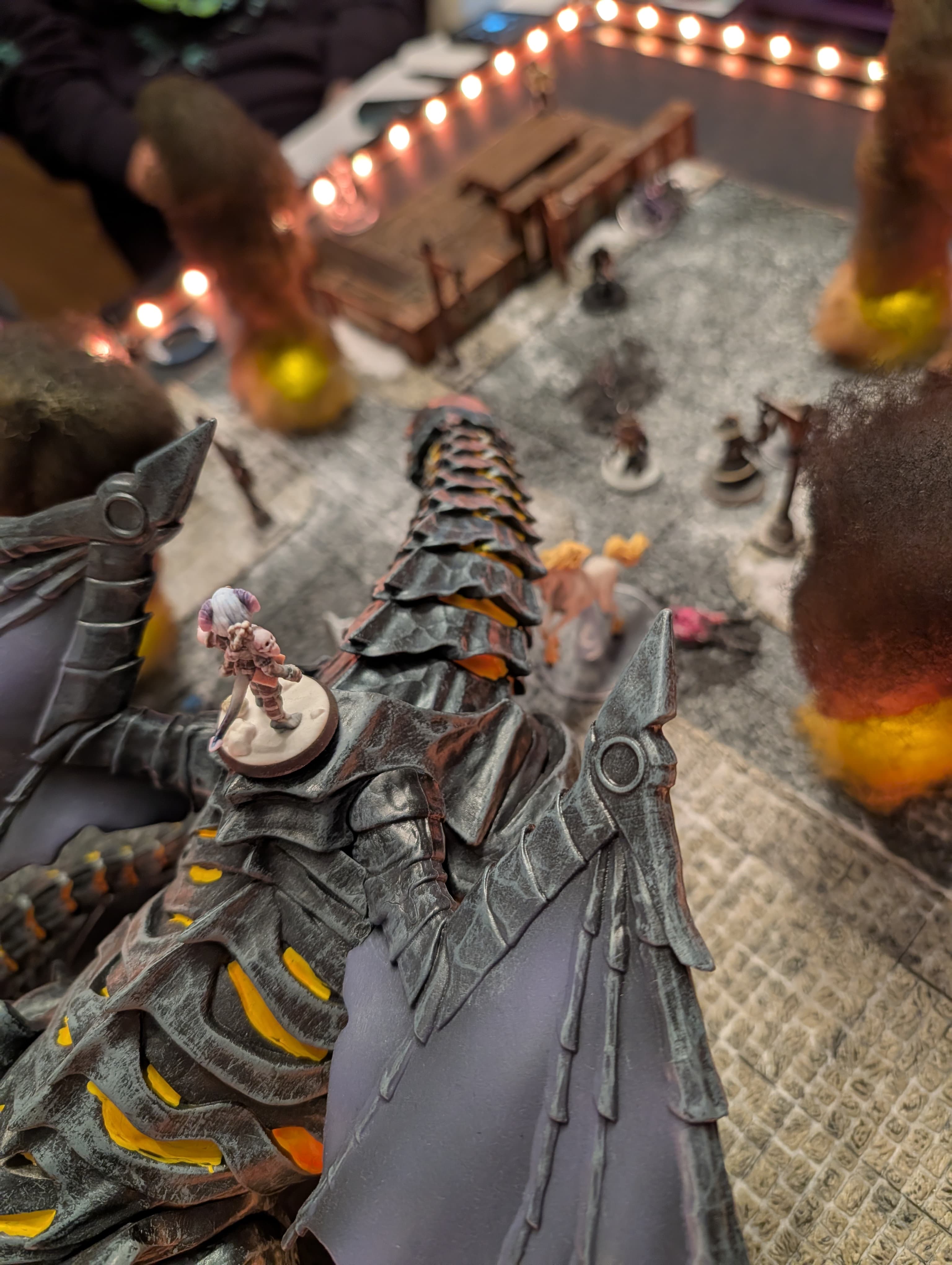 D&D session in action